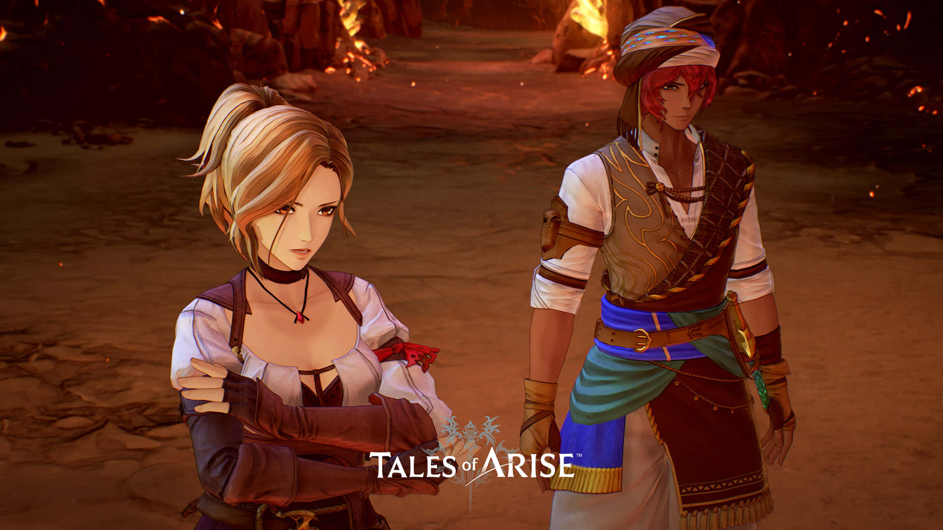 Start a journey across a world of swords and magic with Tales of Arise Wallpaper