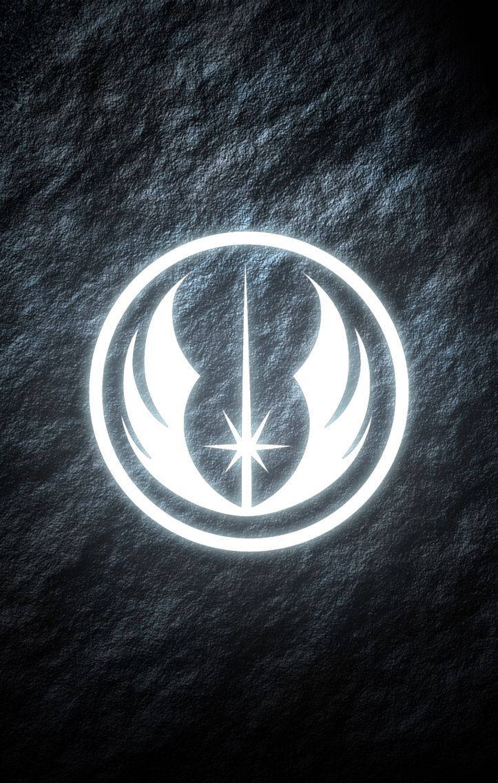 Tales Of The Jedi Logo Dark Backdrop Wallpaper