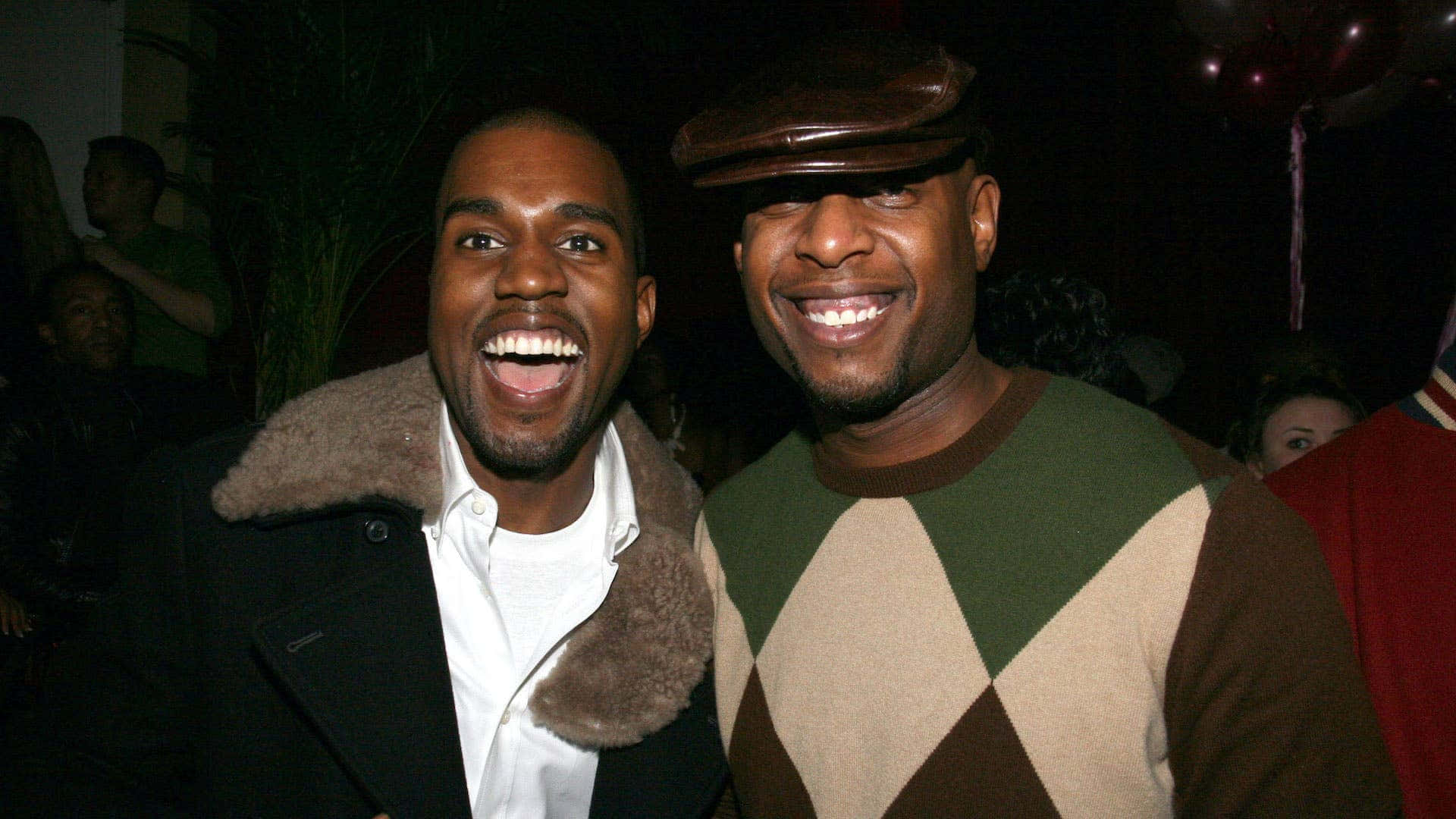 Talib_ Kweli_and_ Friend_ Smiling_at_ Event.jpg Wallpaper