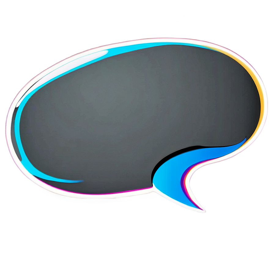 Talk Bubble C PNG