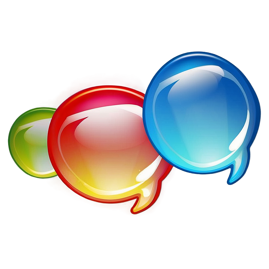 Talk Bubble Set Png Ntt63 PNG