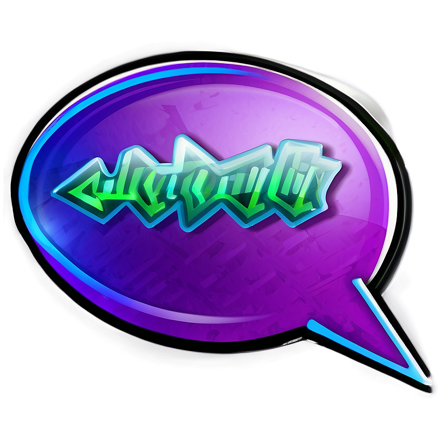 Talk Bubble With Arrow Png 42 PNG