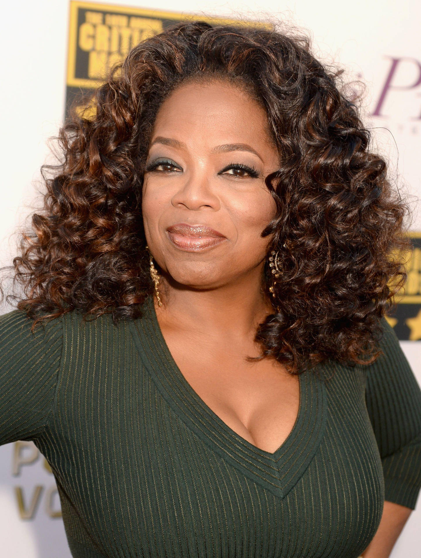 Talk Show Host Oprah Winfrey Background