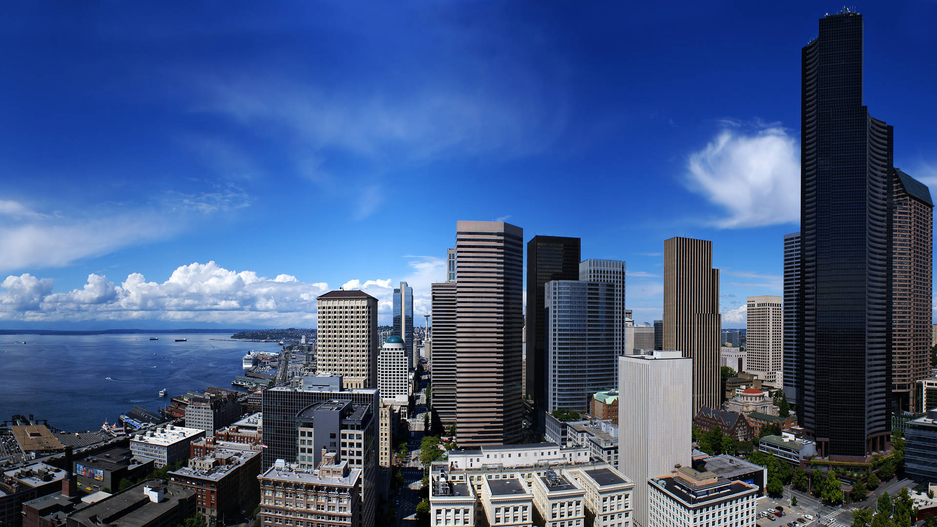Tall Buildings In Seattle Wallpaper