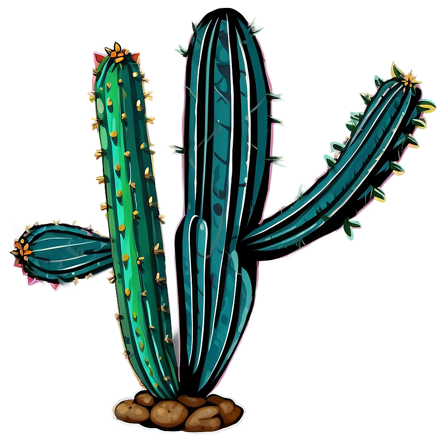Tall Cactus Png 6 PNG