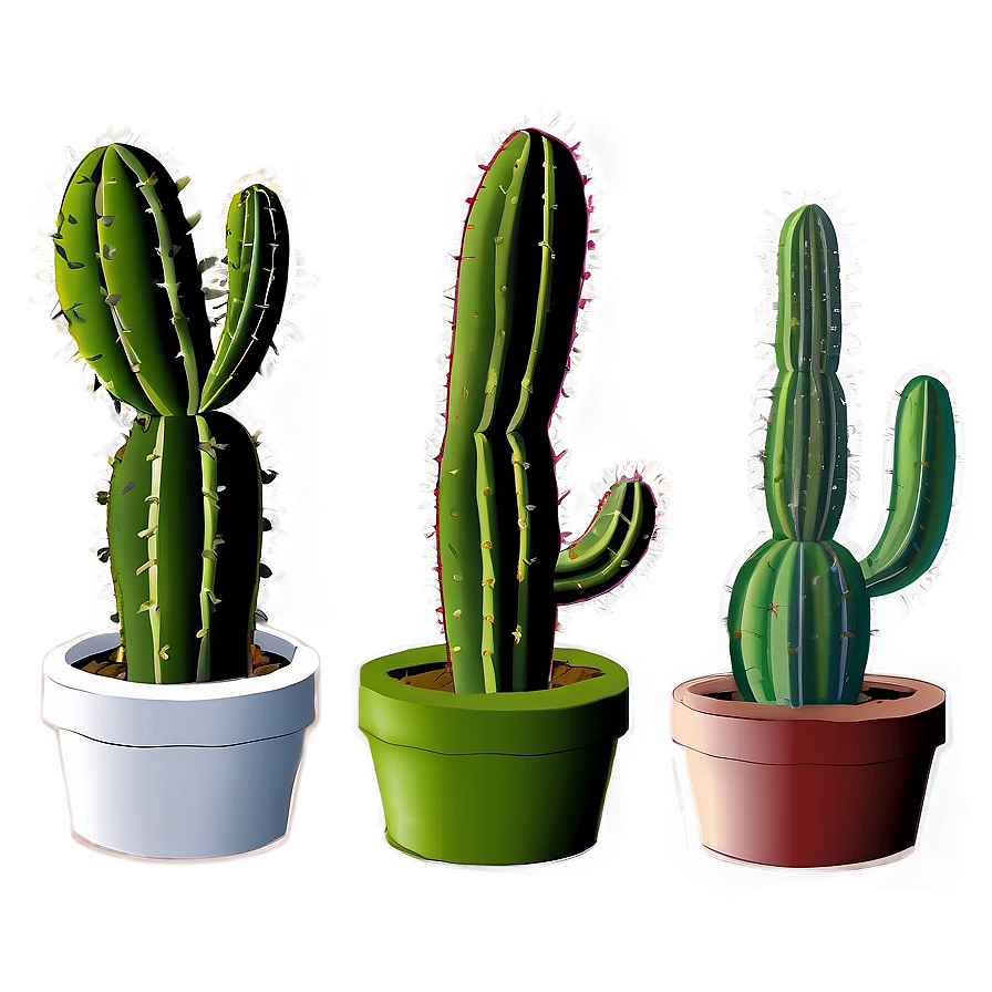 Tall Cactus Png Khp PNG