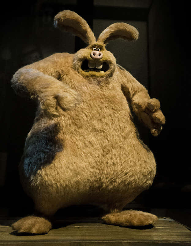 Granconejo Lobo De Wallace & Gromit: La Maldición De La Conejita Hipervitaminada Fondo de pantalla
