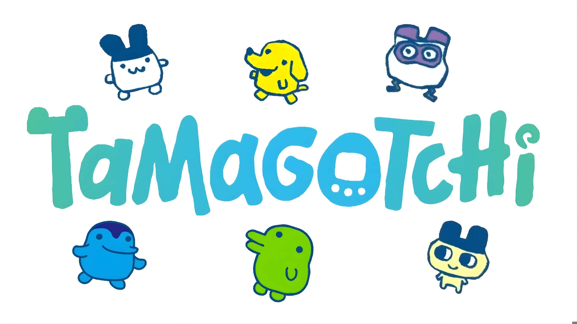 Personajes De Mascotas Virtuales Tamagotchi Fondo de pantalla