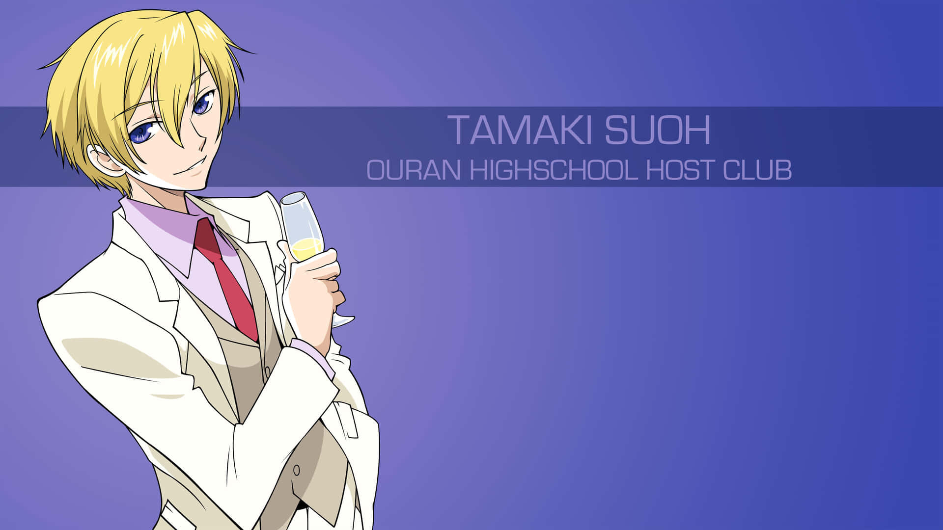 Tamaki Suoh from Ouran Highschool Host Club - 4K Wallpaper Wallpaper