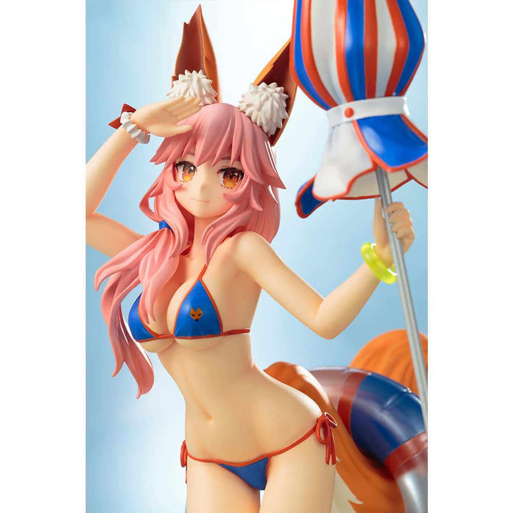 Tamamo No Mae Zomerfiguur Achtergrond