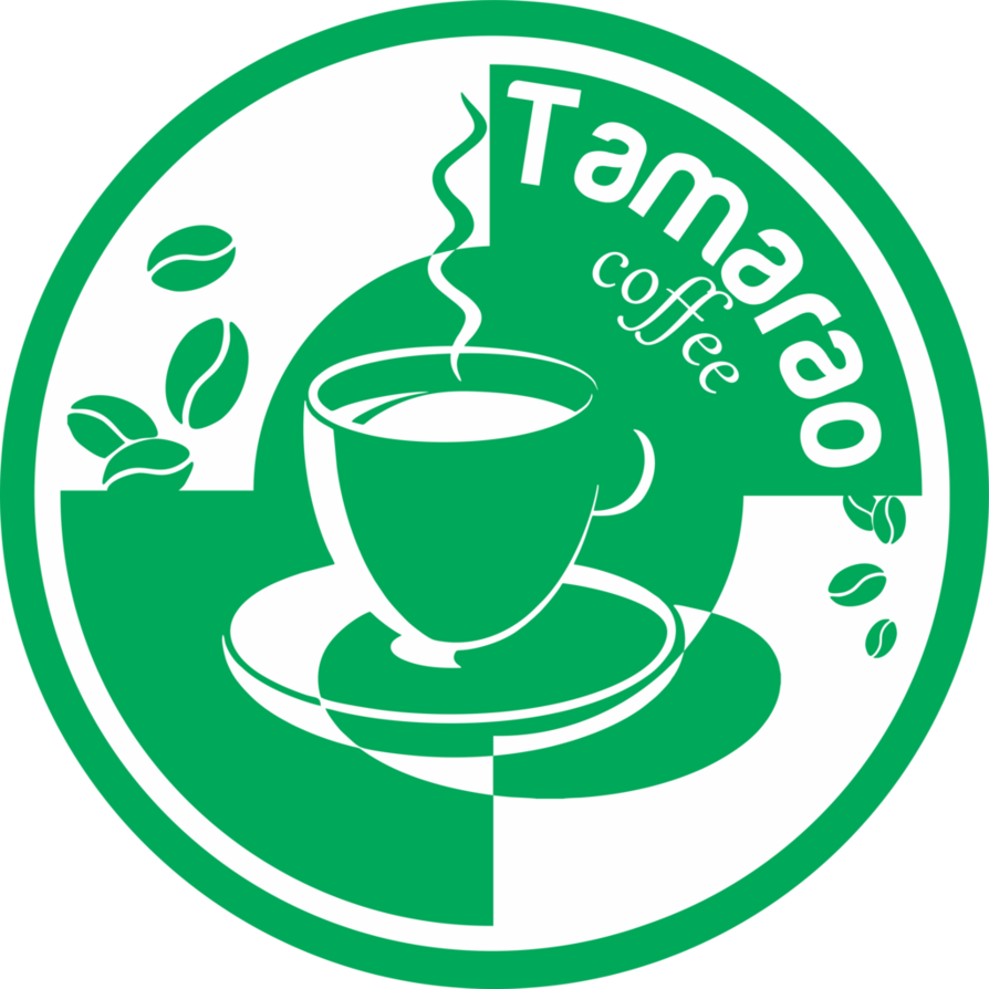 Tamara Coffee Logo Design PNG