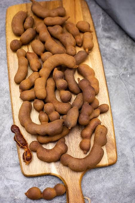 Tamarind On Chopping Board Picture