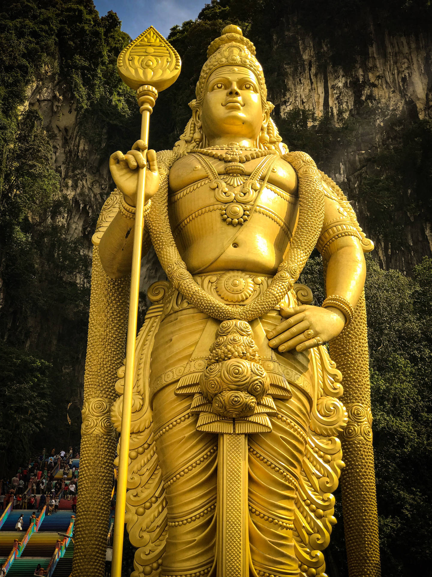 Tamil God Close-up Statue Wallpaper