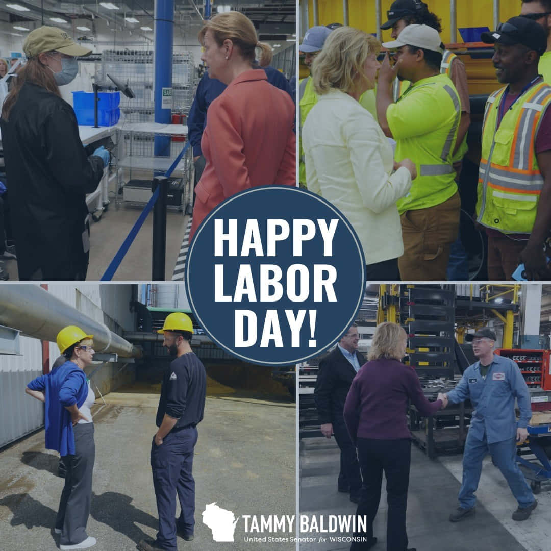 Tammy Baldwin Labor Day Poster Wallpaper