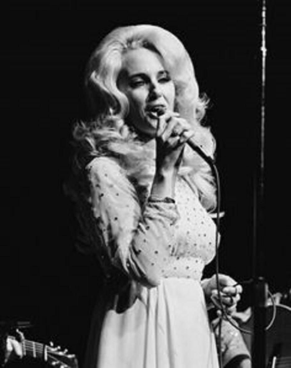 Tammy Wynette gracing the stage on Country Queens at the BBC Wallpaper