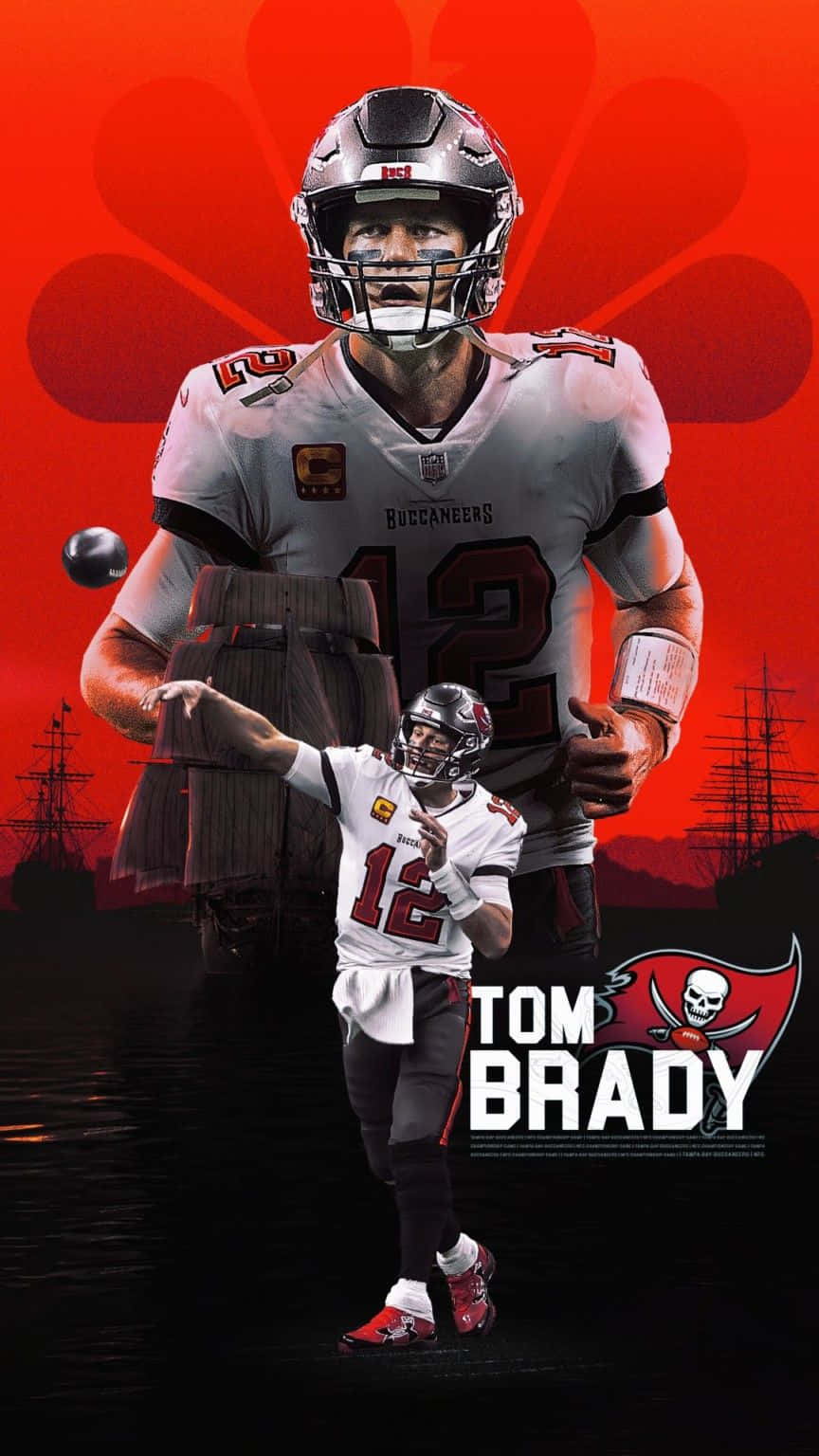 Was inspired by Tom's latest IG post to create this phone wallpaper. Enjoy!  : r/buccaneers