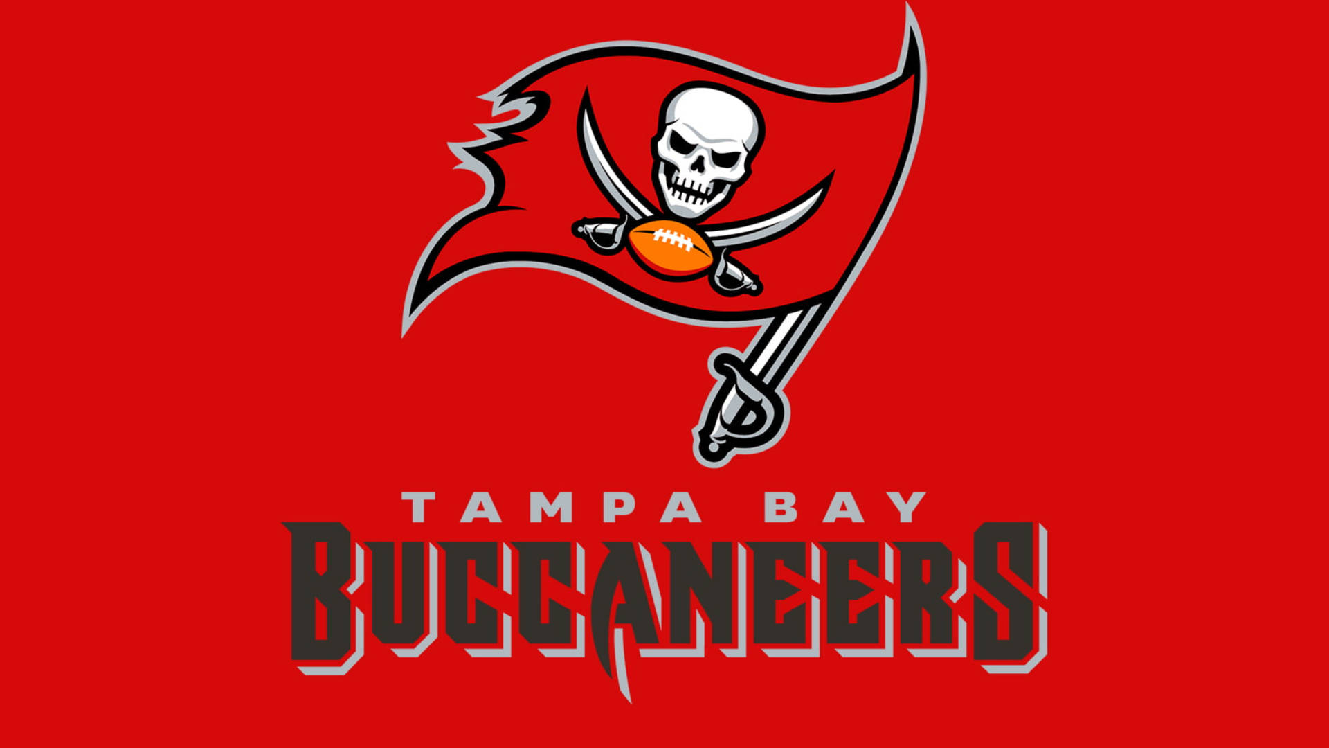 Tampa Bay Buccaneers Name And Logo Wallpaper