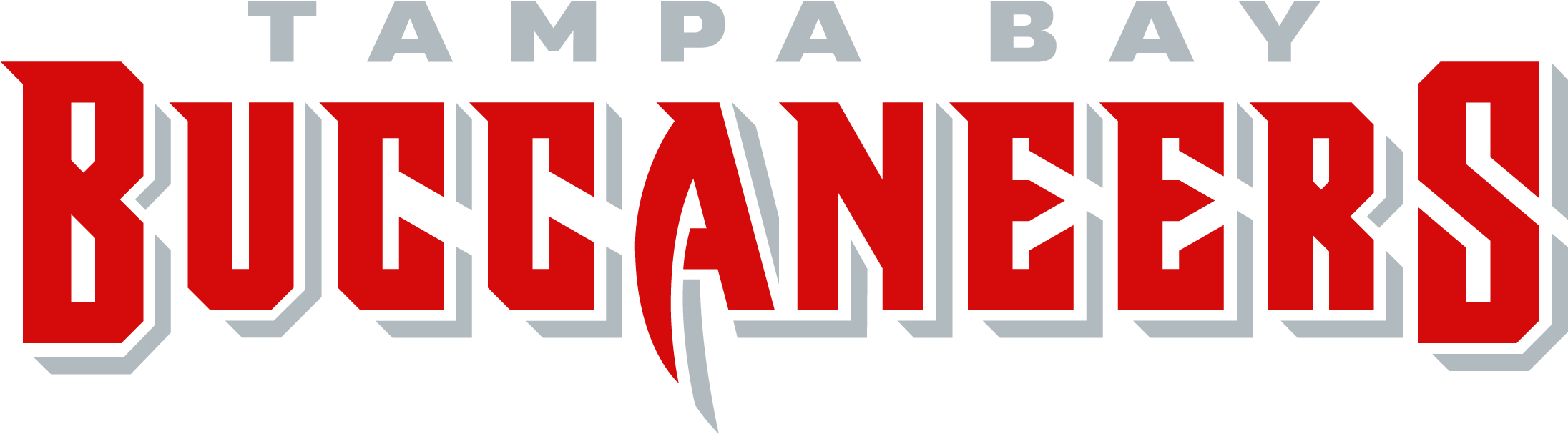 Tampa Bay Buccaneers Text Logo PNG