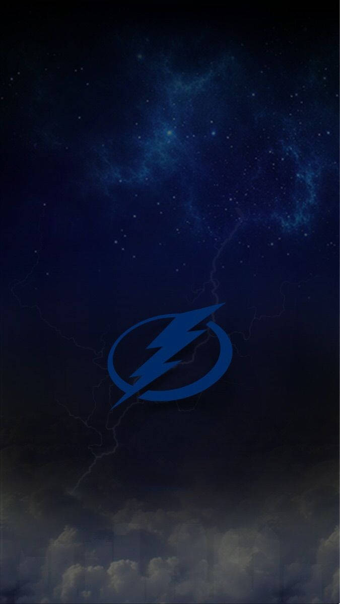 Tampa Bay Lightning In Blue Clouds