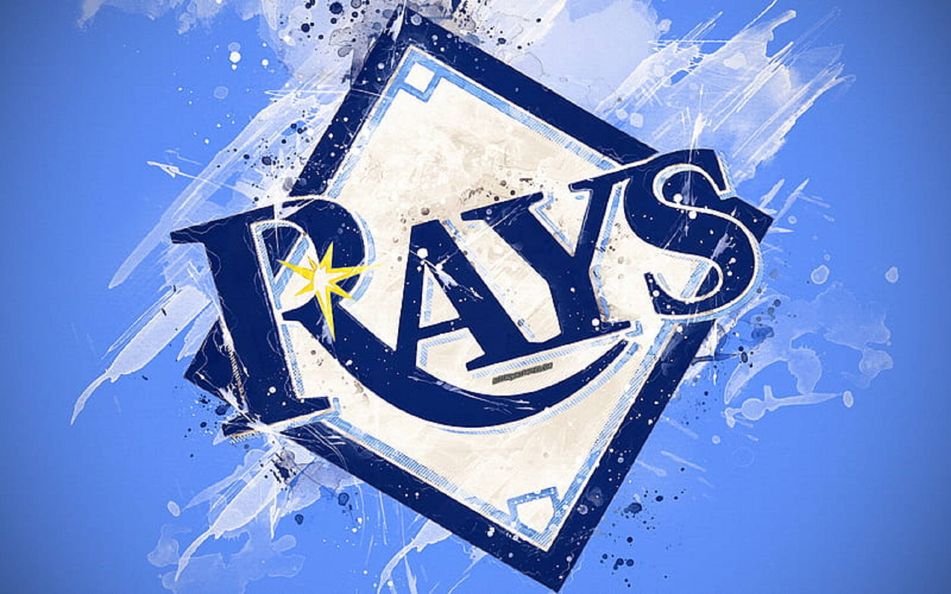 Tampa Bay Rays Abstract Logo Wallpaper