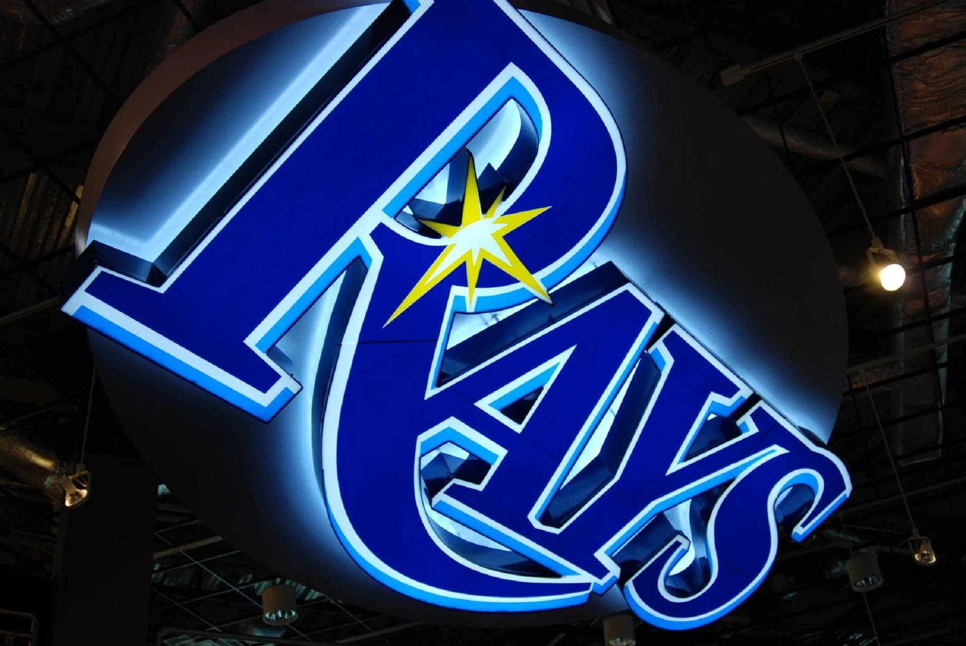 Tampa Bay Rays Ceiling Banner Wallpaper