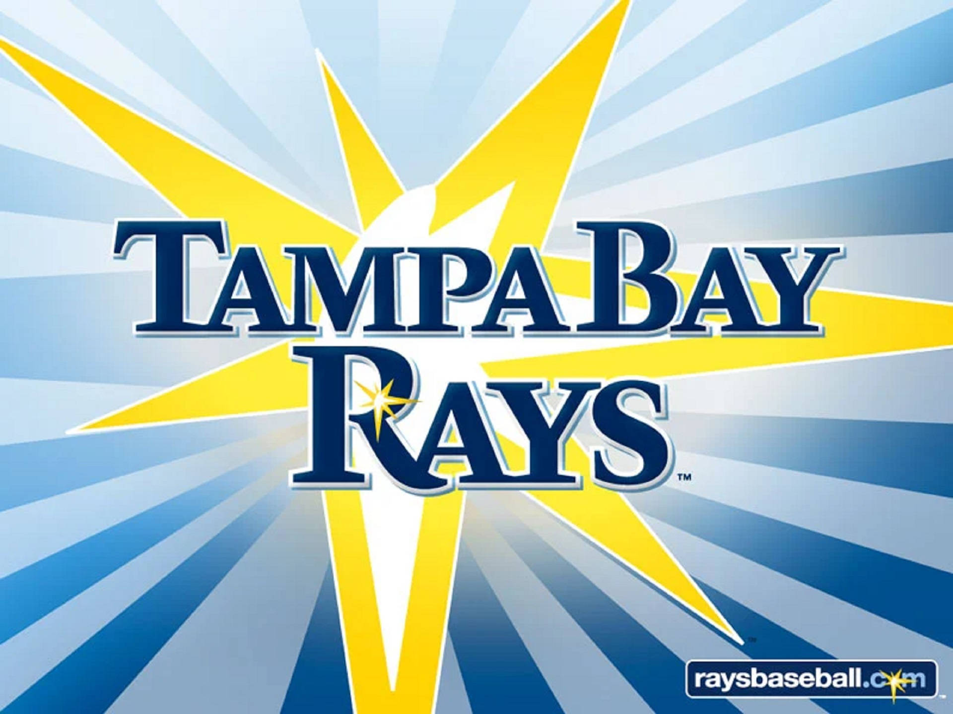 Tampa Bay Rays Team Poster Wallpaper