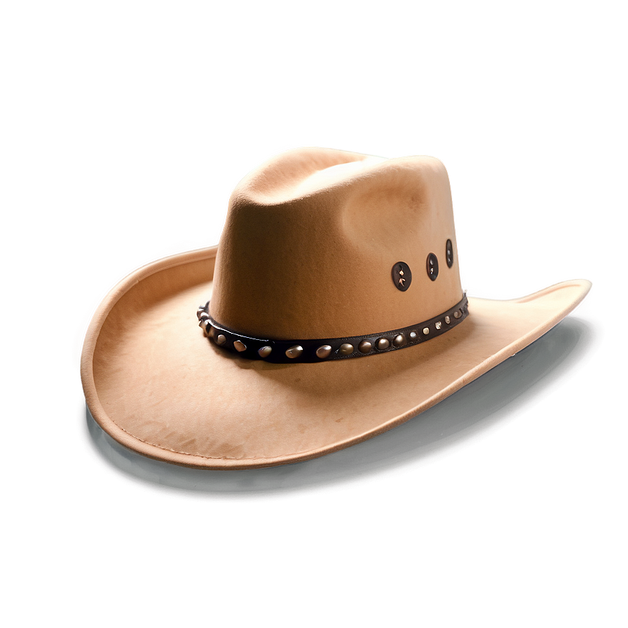 Tan Cowgirl Hat Png 06132024 PNG