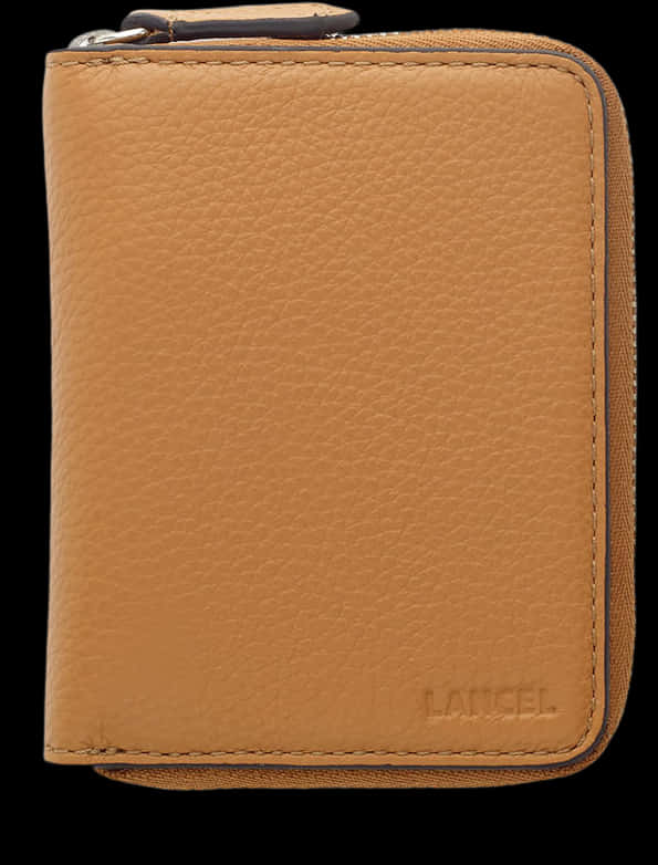 Tan Leather Wallet Product Image PNG