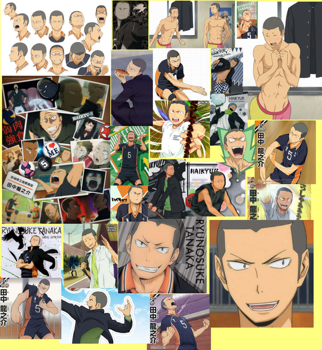 Tanaka Ryunosuke in Action Wallpaper