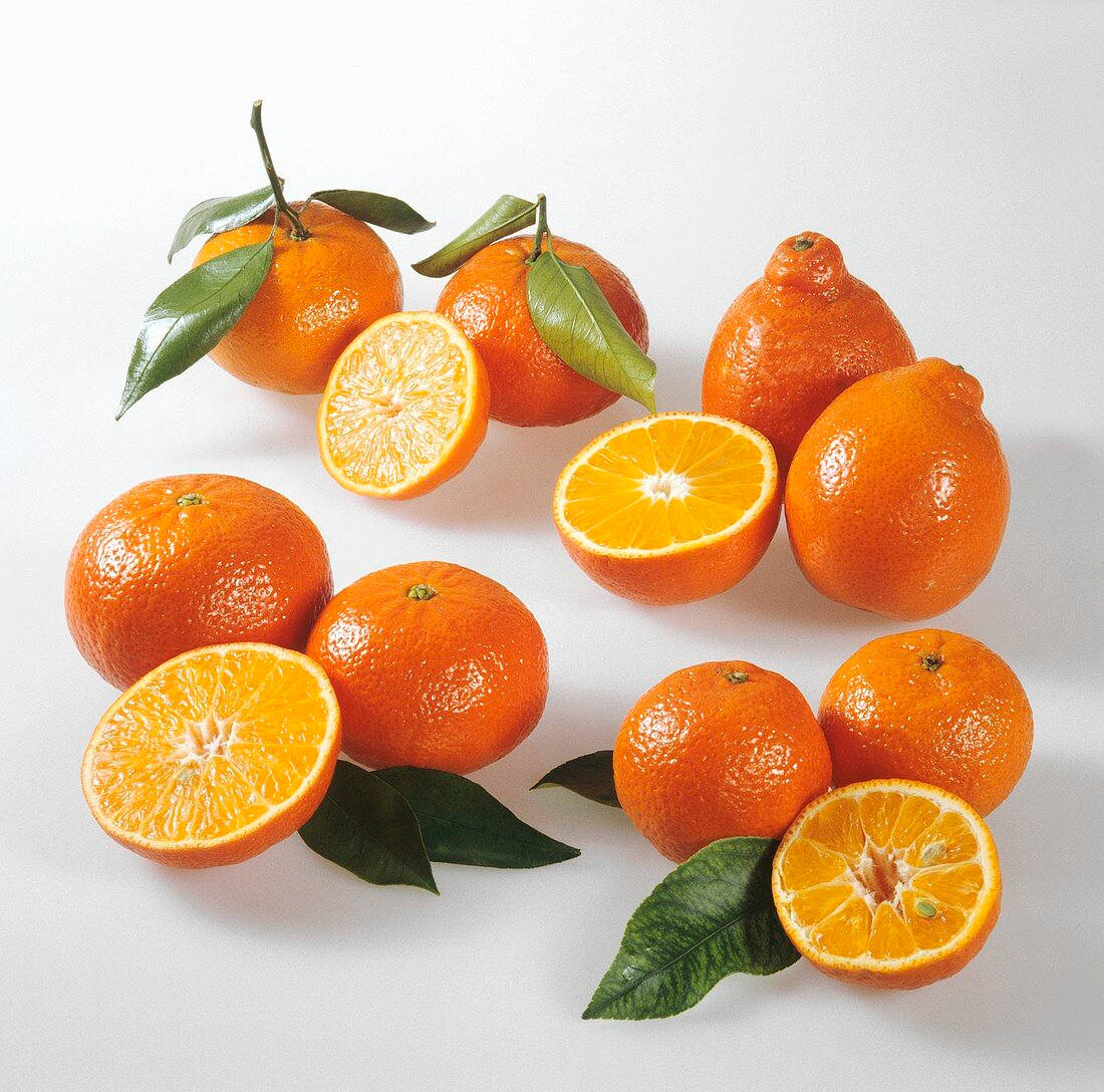 Tangelo And Other Citrus Fruits Wallpaper