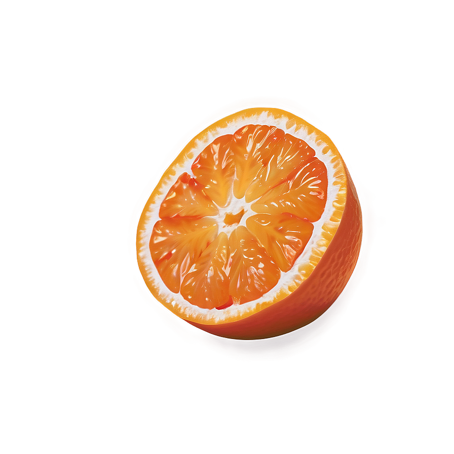 Tangerine Slice Png Aei18 PNG