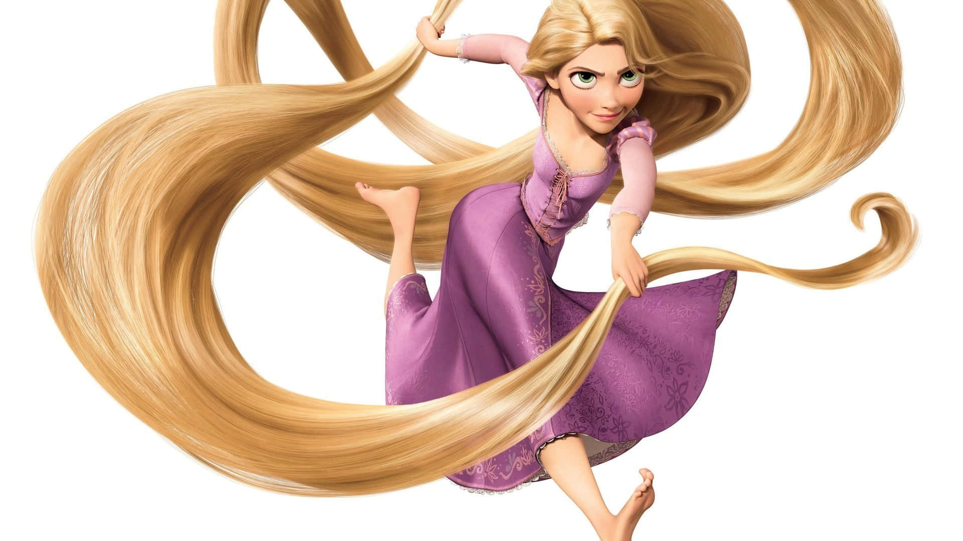 Let your hair down and watch the world with Rapunzel in Tangled
