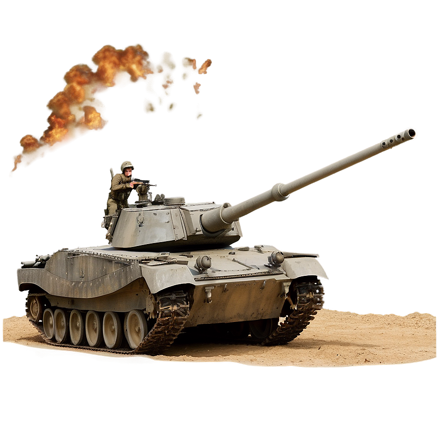 Tank Battle Scene Png Tev PNG