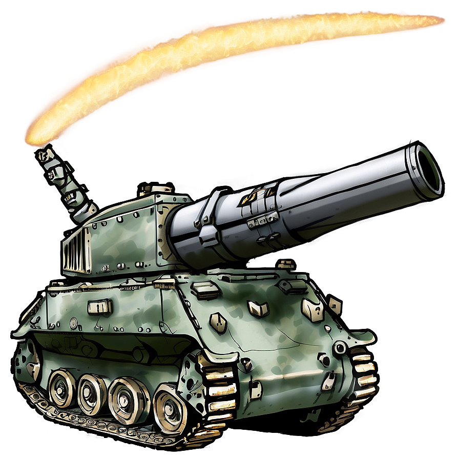 Download Tank Firing Cannon Png Bxc | Wallpapers.com