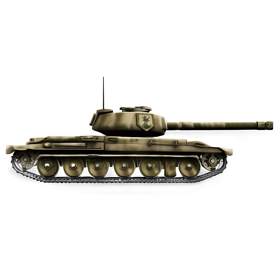 Tank With Flag Emblem Png Qtj67 PNG