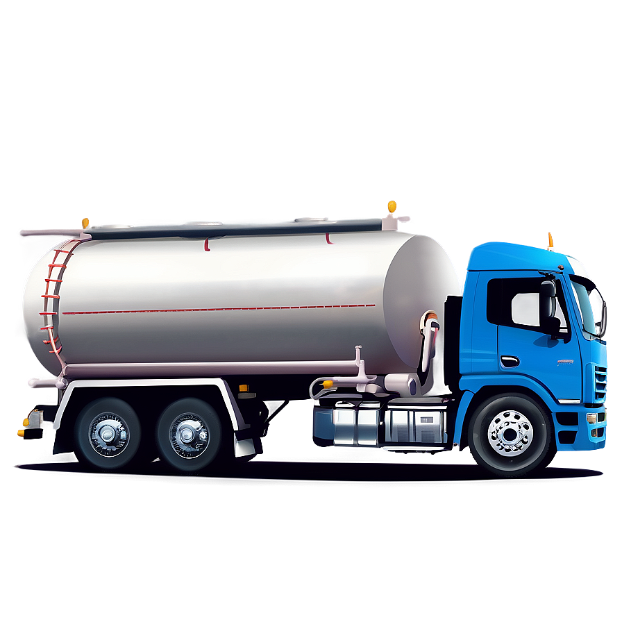 Tanker Truck Vector Illustration Png 06202024 PNG