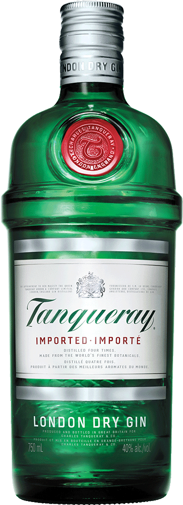 Tanqueray Gin Bottle PNG