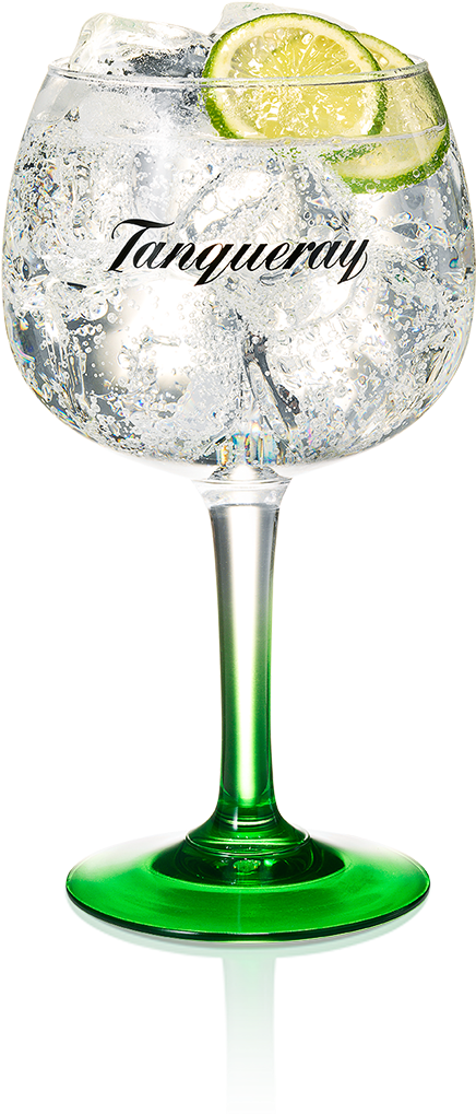 Tanqueray Ginand Tonic Glass PNG