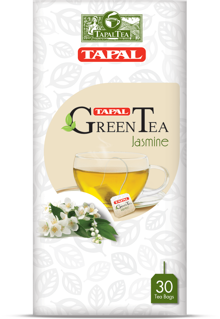Tapal Green Tea Jasmine Packaging PNG