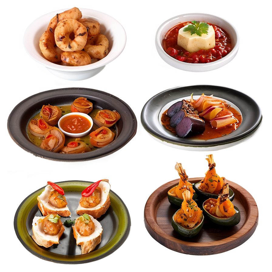 Tapas And Small Plates Png 05032024 PNG