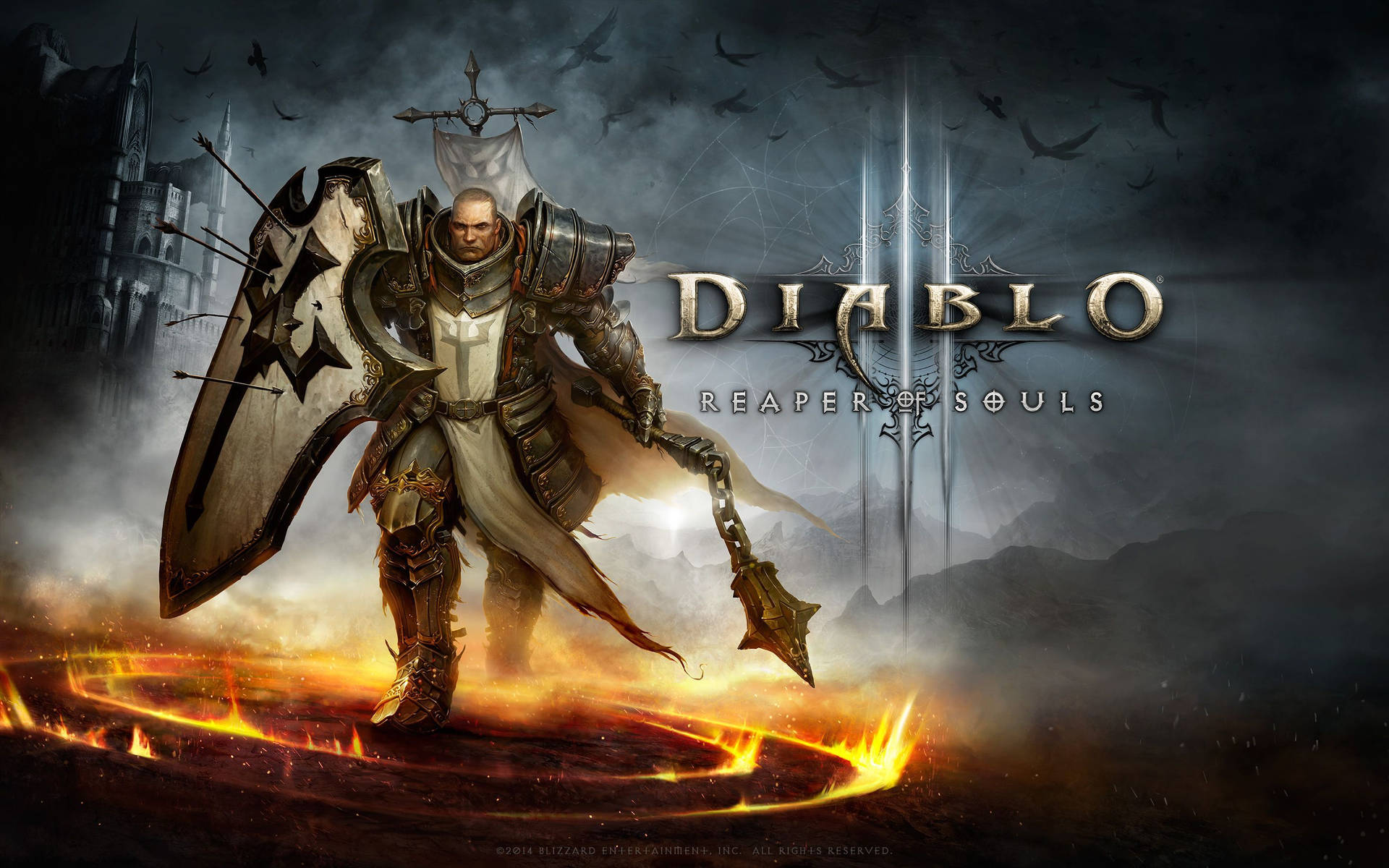 Majestic Demon Hunting In Diablo 3 Wallpaper