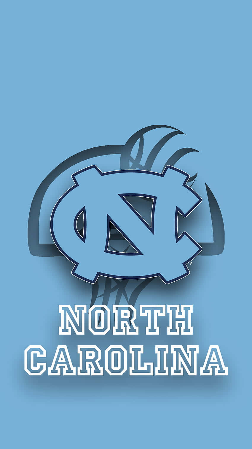 "The Blue and White of The University of North Carolina"! Wallpaper