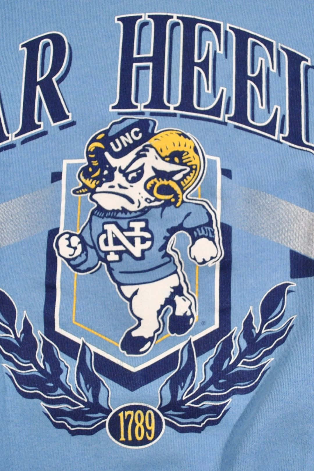 North Carolina Tar Heels T-shirt Wallpaper