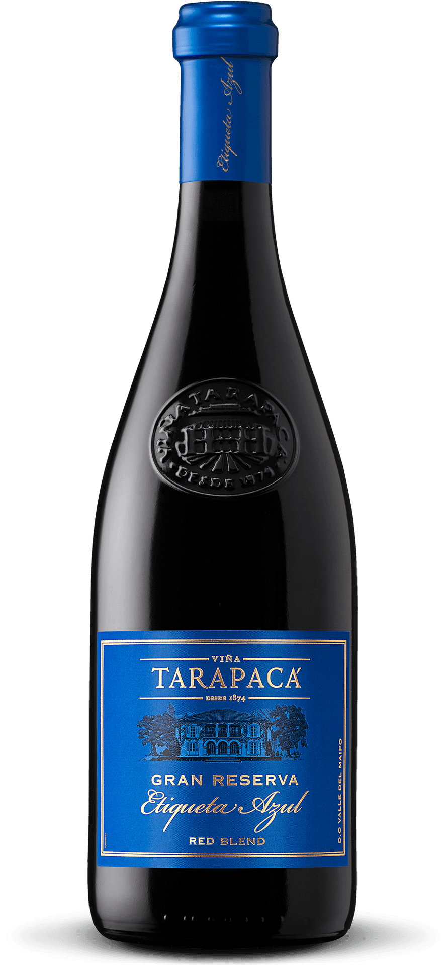 Tarapaca Gran Reserva Red Wine Bottle PNG