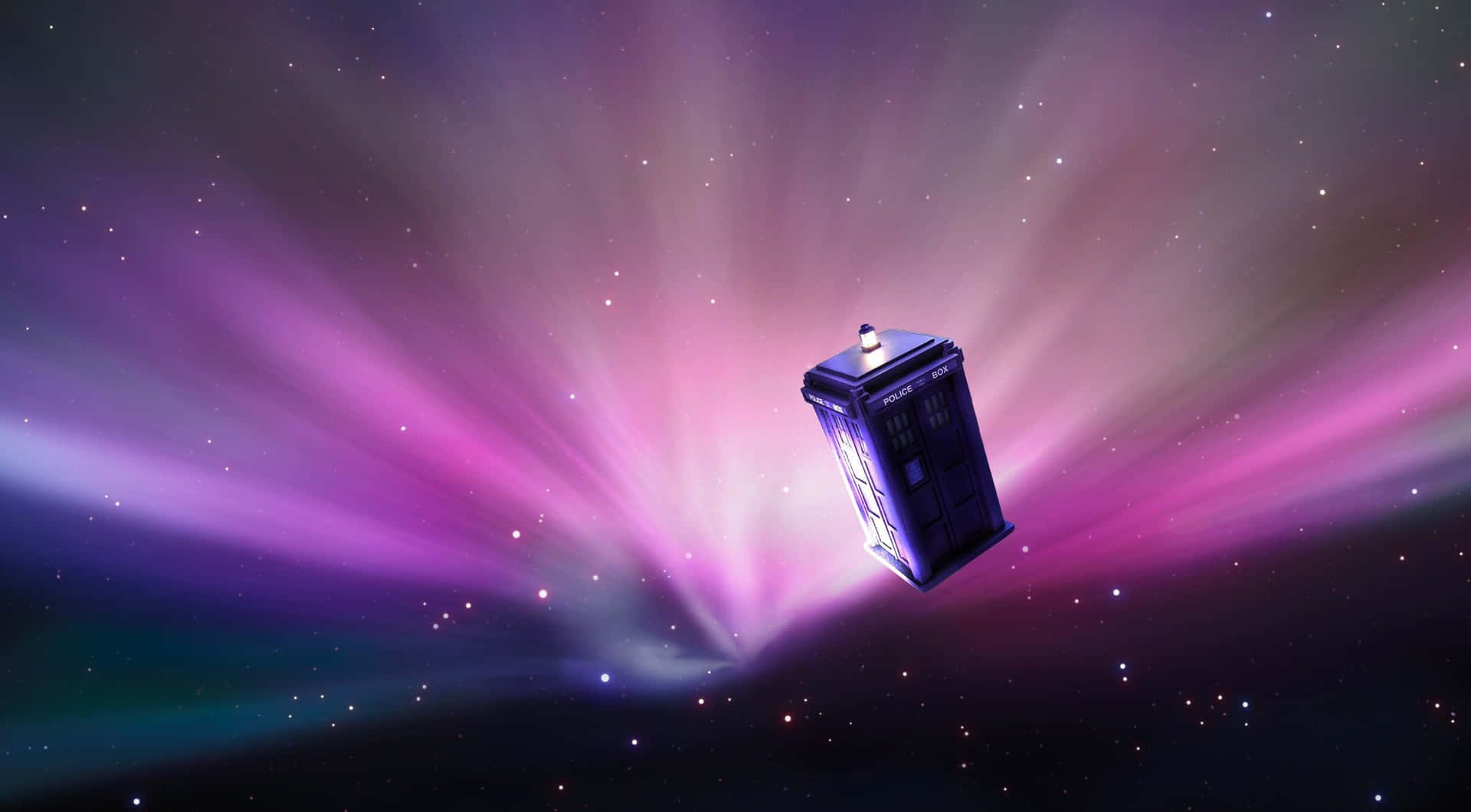 The doors may look small, but the adventures are never-ending inside the Tardis Wallpaper