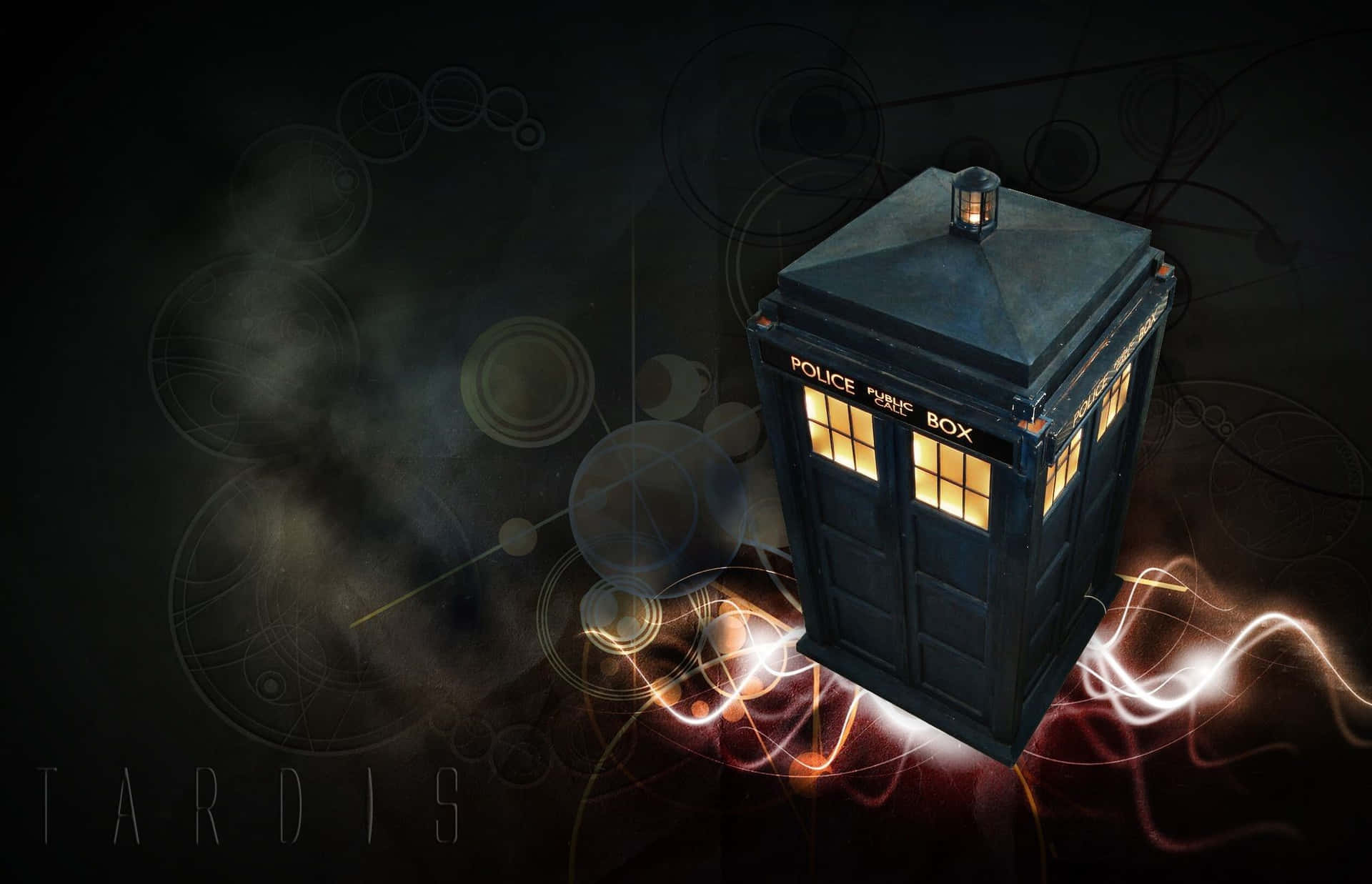Time and Space travel has never been more fun with the Tardis Wallpaper