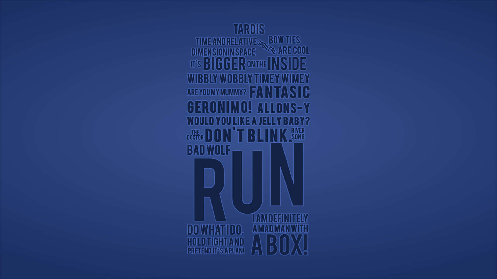 doctor who running quotes