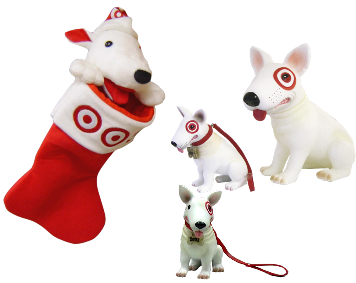 Target Dog Merchandise Collection PNG