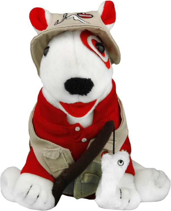 Target Dog Plush Toy PNG