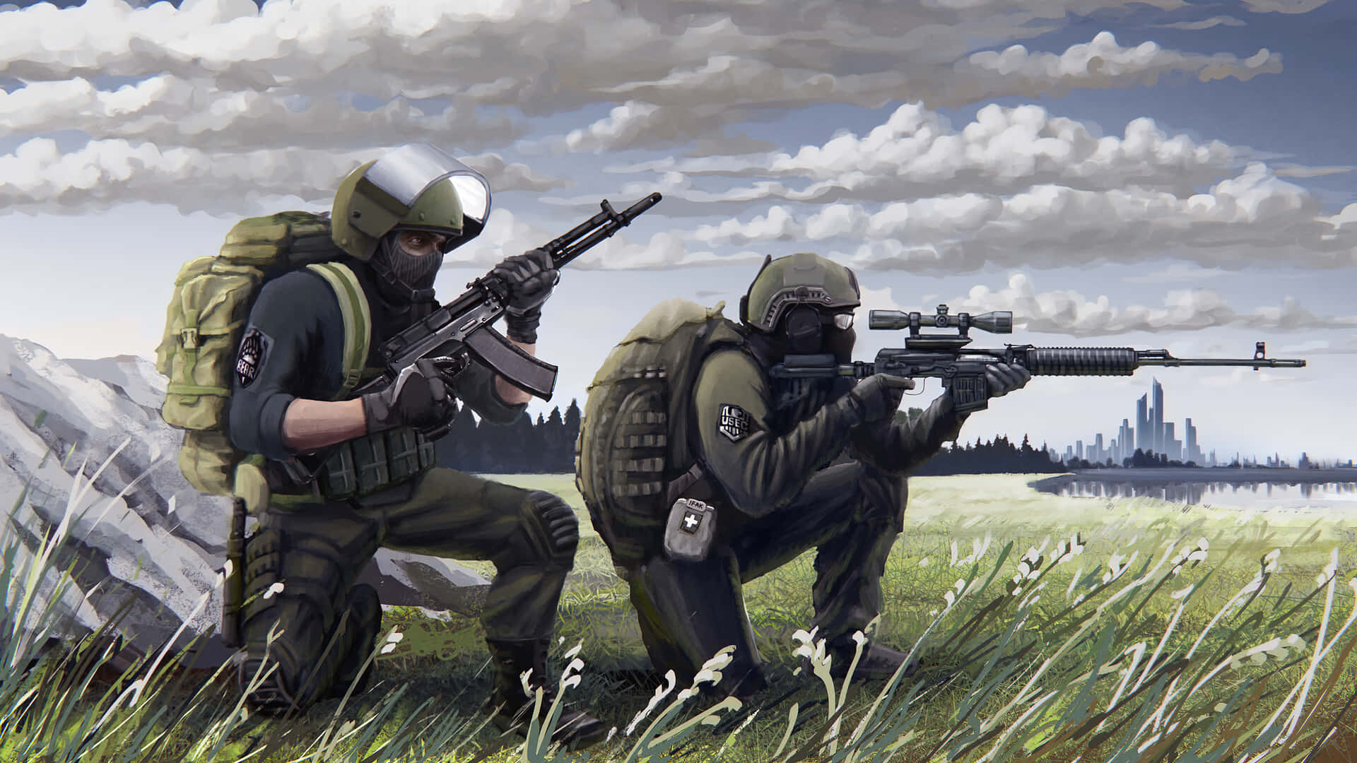 Tarkov_ Soldiers_ Prepared_for_ Combat Wallpaper